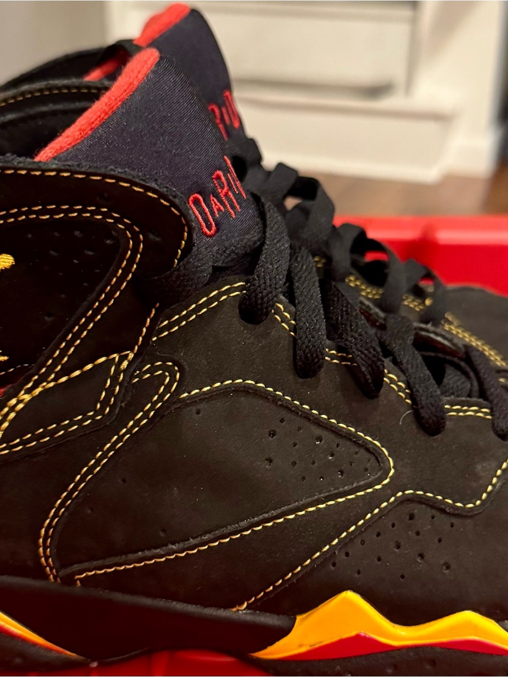 Air Jordan 7 “Citrus” Sneakers EUC